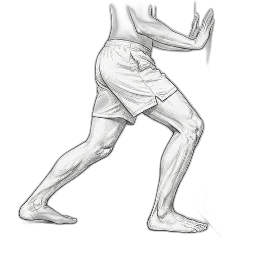 Wall Calf Stretch — Soleus (Bent Knee)